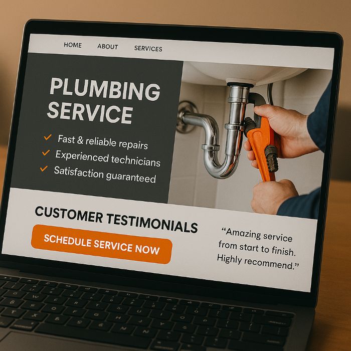 Conversion-optimized service pages