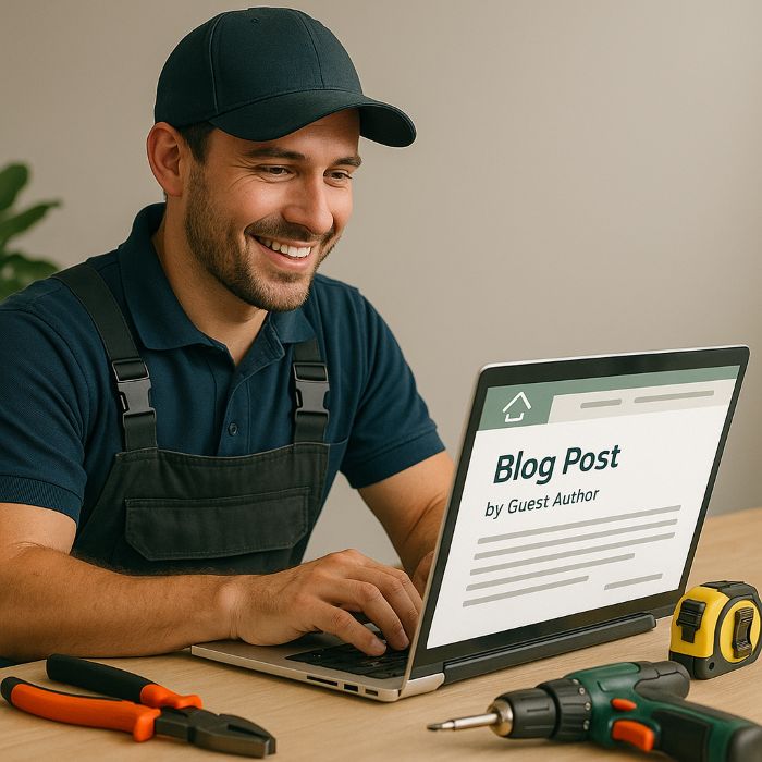 Guest posting strategy in home services